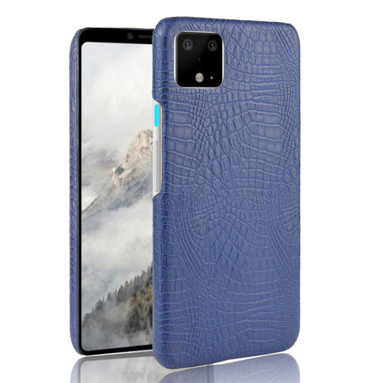 Croco Google Pixel 4 XL kuoret - Sininen