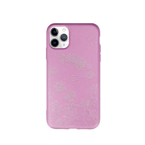 Forever Bioio Ocean 100% biohajoava suojakotelo Samsung Galaxy S10 Plus - Pinkki