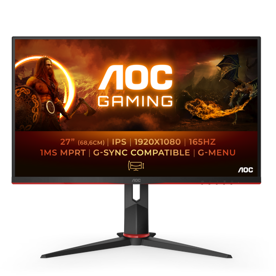 AOC 27G2SPU 27" FHD IPS HAS DP/HDMI 165HZ FREESYNC