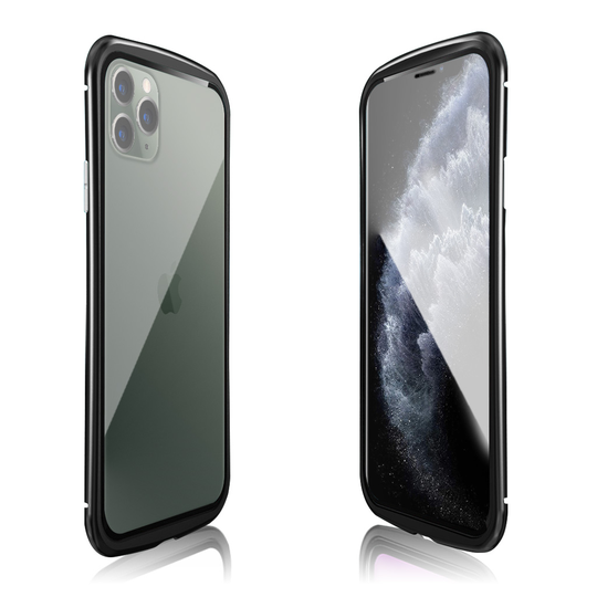 Luphie Wasp iPhone 11 Pro Alu-Bumper + Glass - Black
