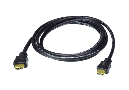 1M HDMI 2.0 Cable M/M 30AWG Gold/black