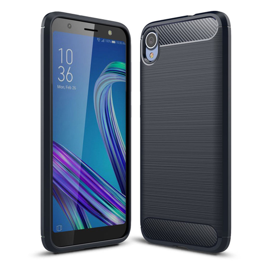 Carbon Flex ASUS Zenfone Live L1 kuoret - Tummansininen