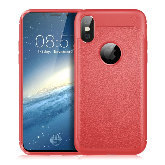 IVSO iPhone X uniikki suojakuori - Punainen