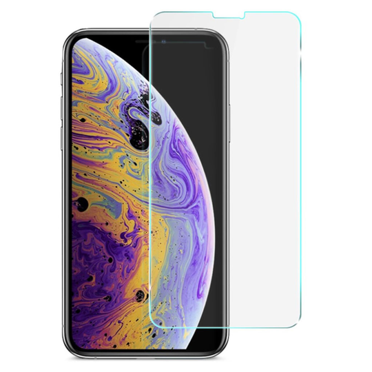 iPhone XS IMAK pommi varma karkaistu lasinen näyttö suojakalvo - Transparentti