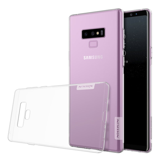 Samsung Galaxy Note9 NILLKIN Luonnollinen Muovinen Takasuoja Kuori - Transparentti Valkoinen