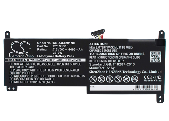 Asus Transformer Book Trio TX201 Transformer Book Trio TX201LA akku 4400 mAh