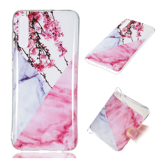 Samsung Galaxy A70 simple marble pattern case - Style I