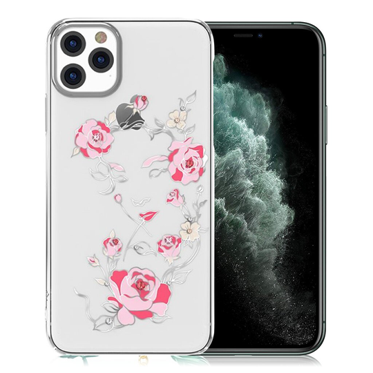 Kingxbar iPhone 11 Pro Max Fairy Rhinestone Case - Silver