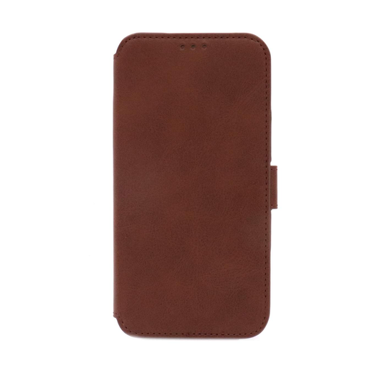 NovaNL Bookcase Volume 1.0 suojakotelo Apple iPhone XR - ruskea