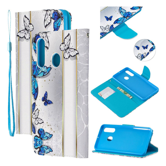 Wonderland Samsung Galaxy A60 kotelot - Perhoset-malli