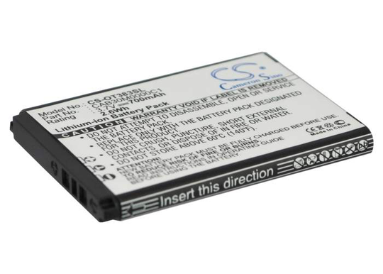 Alcatel Crystal One Touch 103 One Touch 103A akku 700mAh