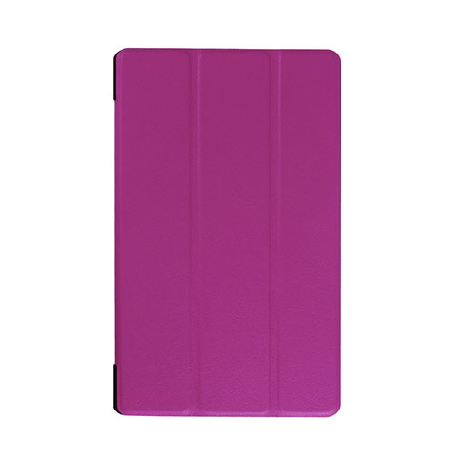 Gaarder Lines Lenovo Tab A8-50 Nahkakotelo Standillä - Violetti