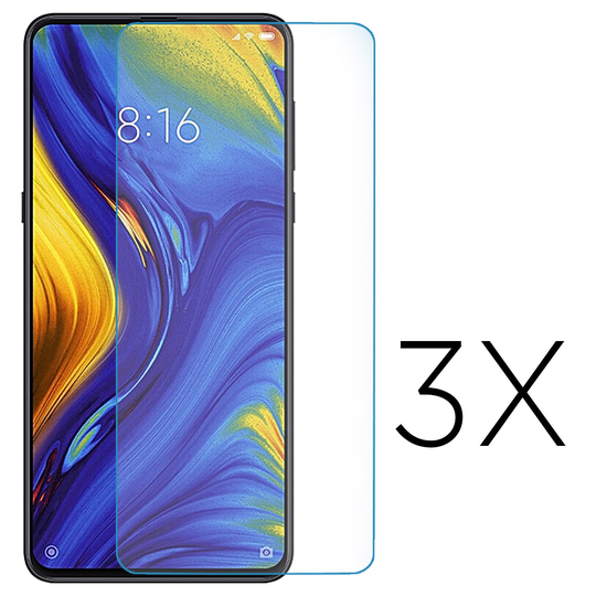 Xiaomi Mi Mix 3 clear LCD näytönsuoja - 3-Pack