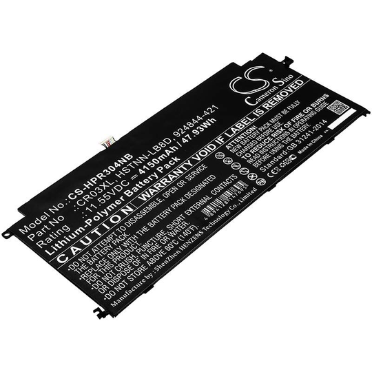 HP Envy 12-E000 X2 Detachable PC ENVY 12-g000 x2 Detachable PC ENVY x2 12-e000 CTO akku 4150mAh