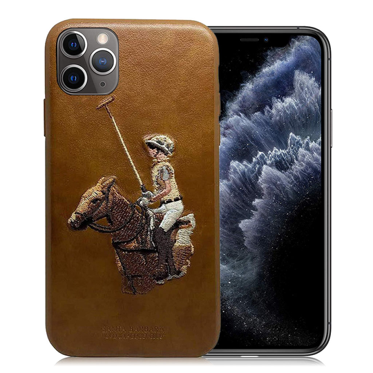 Jockey - Santa Barbara Polo & Racquet Club - iPhone 11 Pro - Brown