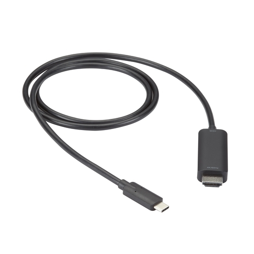 BLACK BOX USB-C ADAPTER CABLE - USB-C TO HDMI 2.0 ACTIVE ADAPTER, 4K60, HDR, HDCP 2.2, DP 1.2 ALT MO