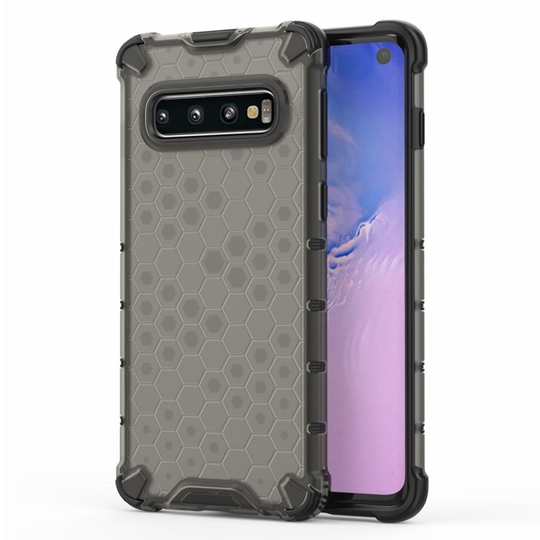 Bofink Honeycomb Samsung Galaxy S10 kuoret - Musta