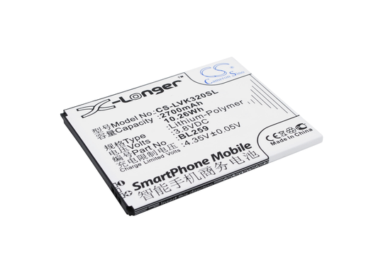 Lenovo K32C36 Lemon 3 Lemon 3 Dual SIM TD-LTE akku 2700 mAh