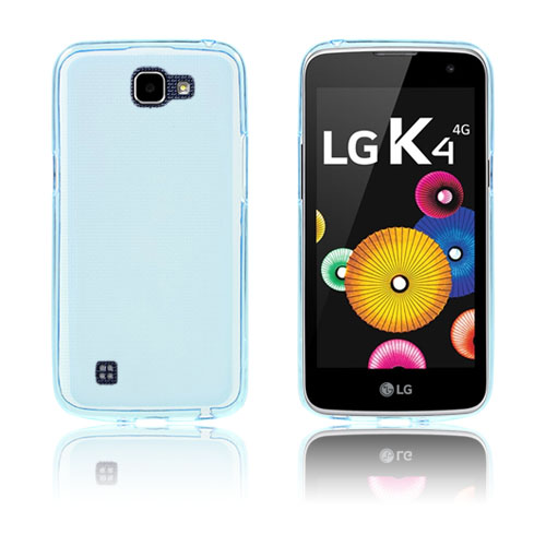 Wulff Kaksipuolinen TPU Kuori LG K4 Puhelimelle - Sininen