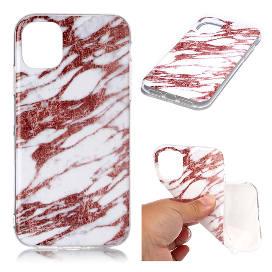 Marble iPhone 11 Pro kuoret - Tea Rose Marmori