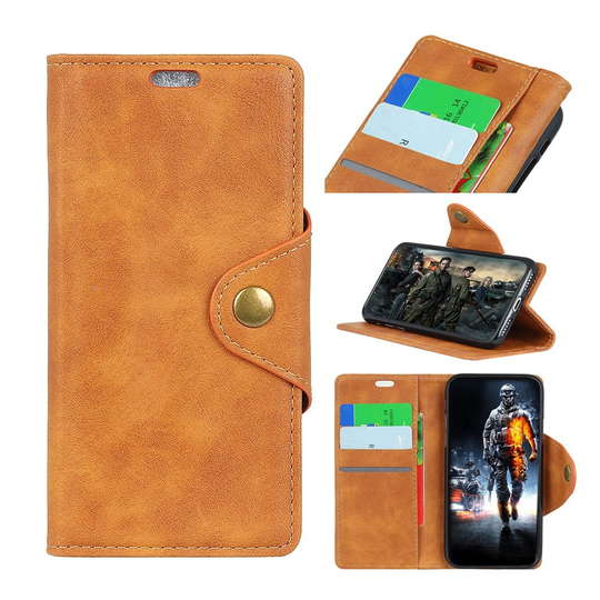 Alpha Motorola Moto G7 Play kotelot - Ruskea