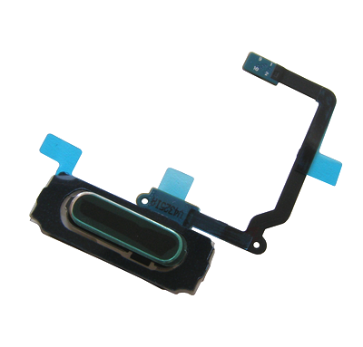Kaapeli Koti Nappi Samsung SM-G900F Galaxy S5/ SM-G800H Galaxy S5 mini Duos/ SM-G901F Galaxy S5 Plus - musta