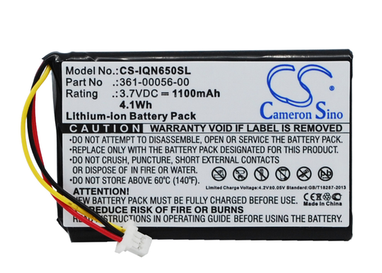 Garmin 010-01211-01 Nuvi 65 Nuvi 65LM Navigaattorin Akku