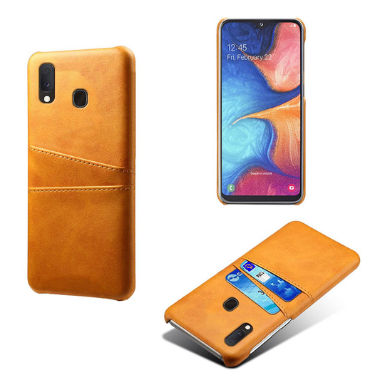 Dual Card Samsung Galaxy A20e kuoret - Oranssi