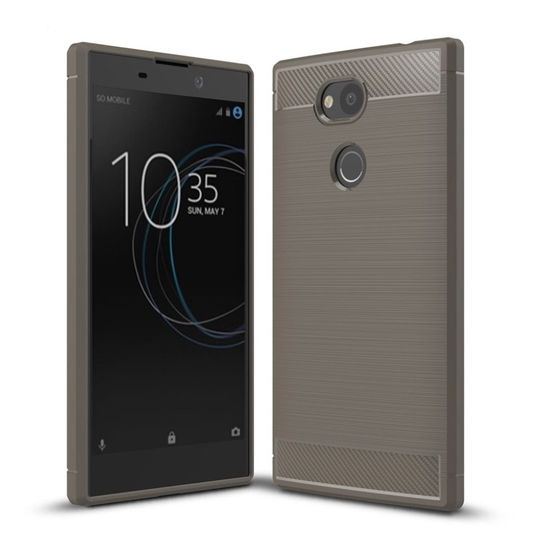 Sony Xperia L2 tyylikäs suojakuori - Harmaa