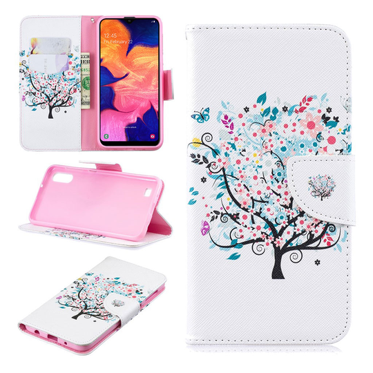 Wonderland Samsung Galaxy A10 kotelot - Blomstret Træ