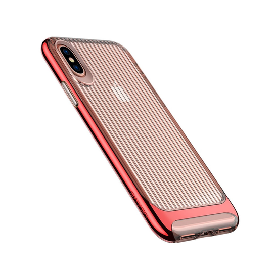 USAMS iPhone X business suojakuori - Punainen