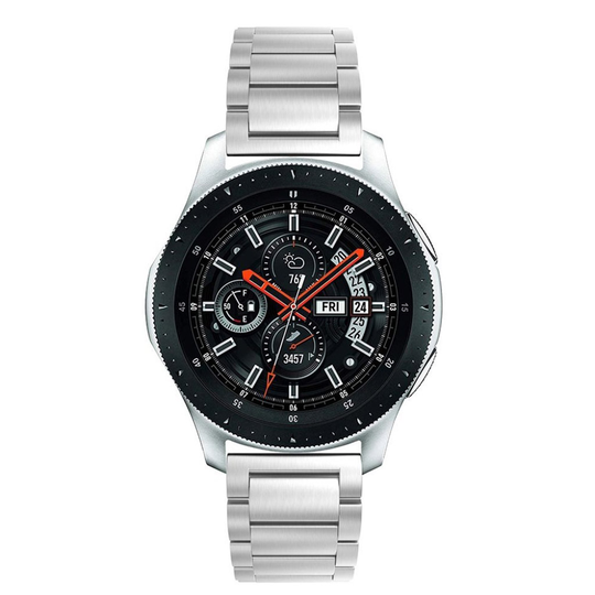 Samsung Galaxy Watch (46mm) ruostumaton metalli kellon ranneke - Hopea