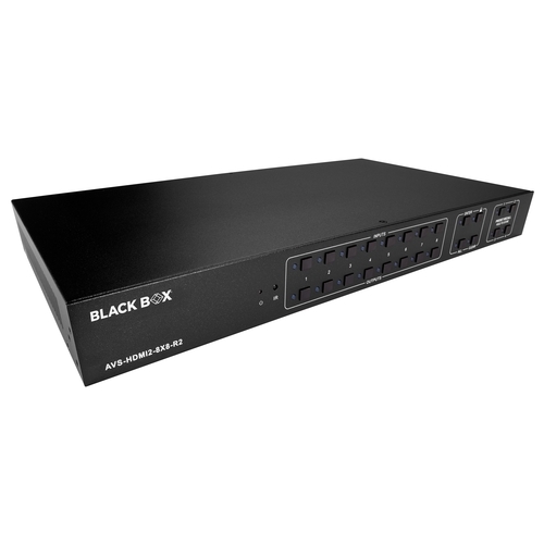 BLACK BOX FIXED MATRIX SWITCH, HDMI 2.0, 4K, 8X8