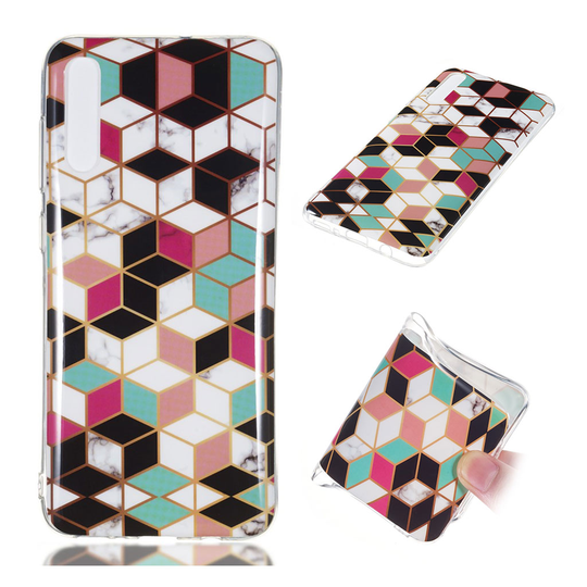 Samsung Galaxy A70 marble pattern case - Style E
