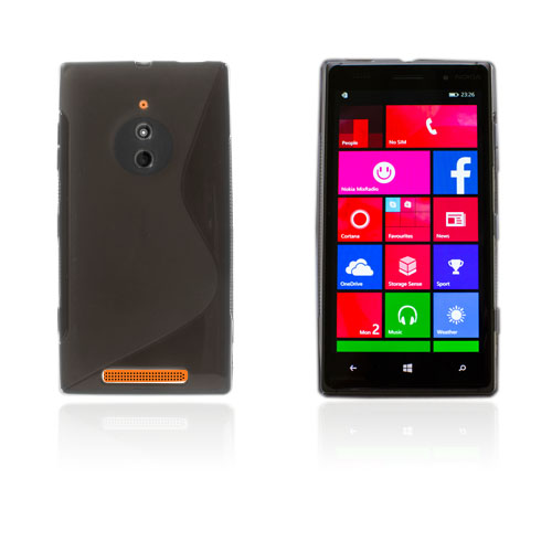 Lagerlöf (Musta) Nokia Lumia 830 Suojakuori
