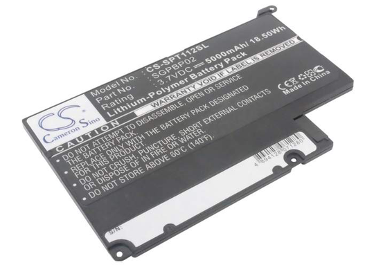 Sony SGPT111CN SGPT112CN Tablet S1 akku 5000mAh