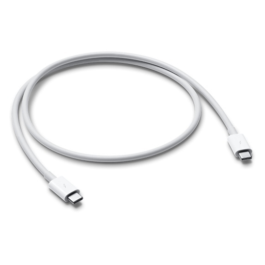 Thunderbolt 3 Cable, 0.8m, Up To 40gbit/s, Up To 100W, White