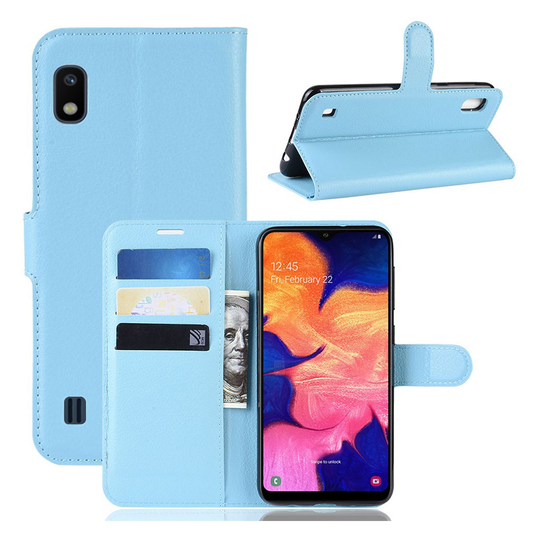 Classic Samsung Galaxy A10 kotelot - Vauvasininen