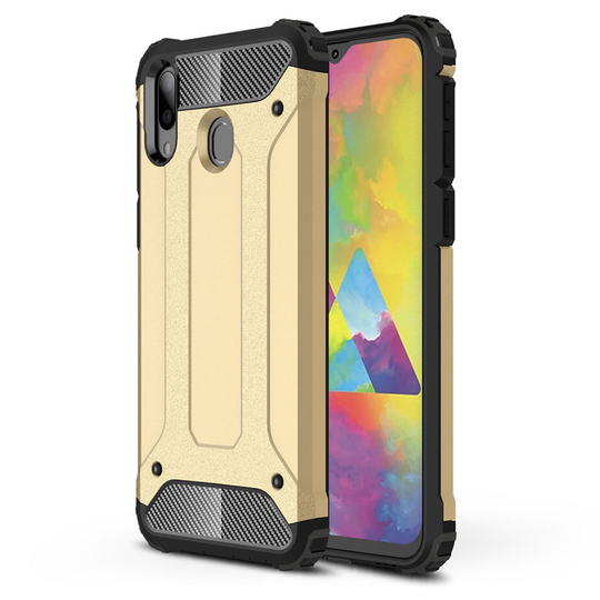 Armour Guard Samsung Galaxy M20 kuoret - Kulta