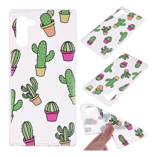 Deco Samsung Galaxy Note 10 kuoret - Kaktus