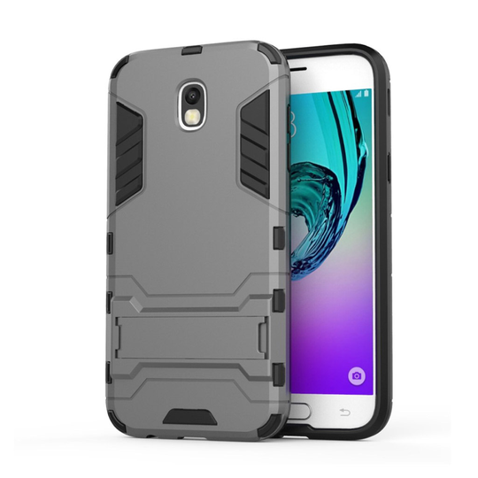 Samsung Galaxy J5 (2017) ergonominen suojakuori - Harmaa