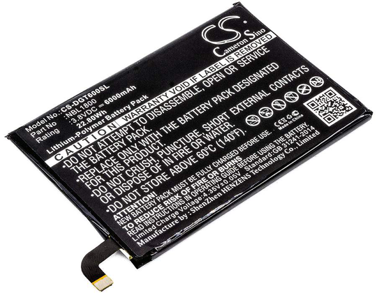 Doogee Homtom HT6 T6 T6 Pro akku 6000mAh