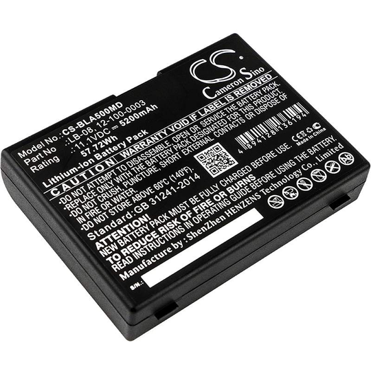 BIOLICHT A5 A6 A8 akku 5200mAh