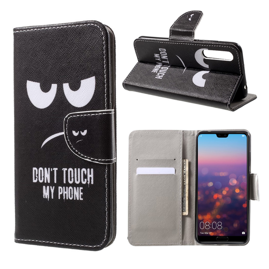 Huawei P20 uniikki suojakotelo - Älä koske puhelimeeni