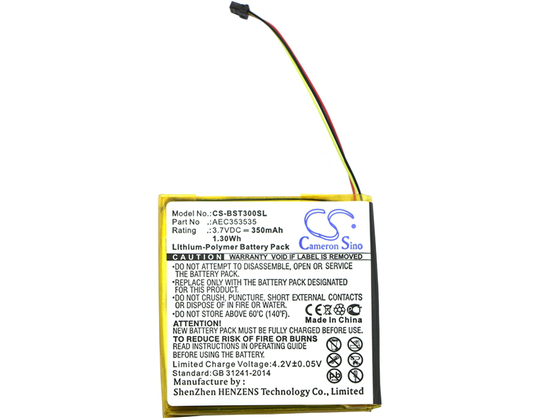 Beats Solo 2.0 akku 350mAh / 1.30Wh