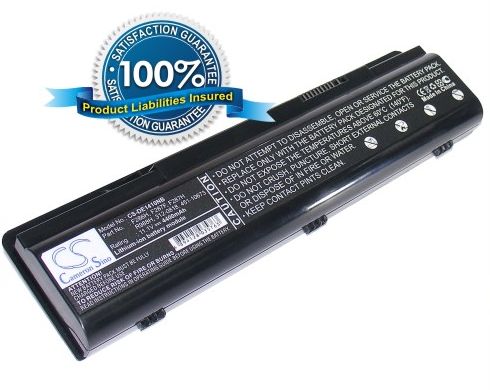 Dell Inspiron 1410 Vostro 1014 Vostro 1015 Vostro A840 Vostro A860 Vostro1088 akku 4400 mAh - Musta