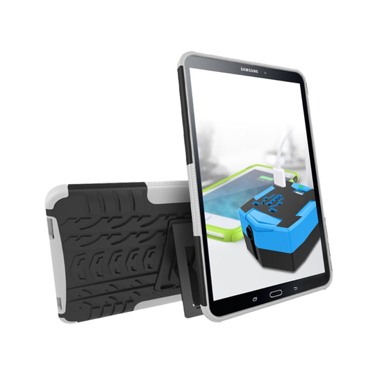 Samsung Galaxy Tab 10.1 (2016) Kotelo - Valkoinen