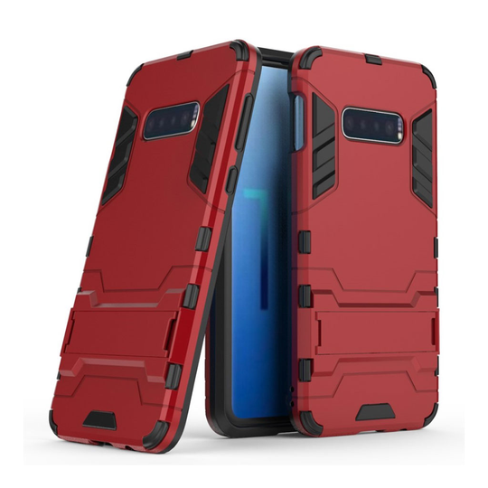 Samsung Galaxy S10e cool guard combo suojakotelo - Punainen