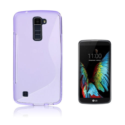 Lagerlöf LG K10 TPU Kuori - Violetti