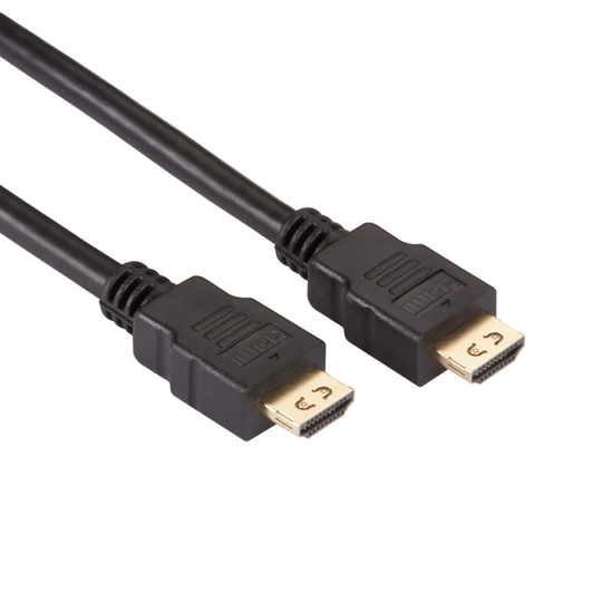 BLACK BOX PREMIUM HIGH-SPEED HDMI CABLE WITH ETHERNET AND GRIPPING CONNECTORS – HDMI 2.0, 4K 60HZ